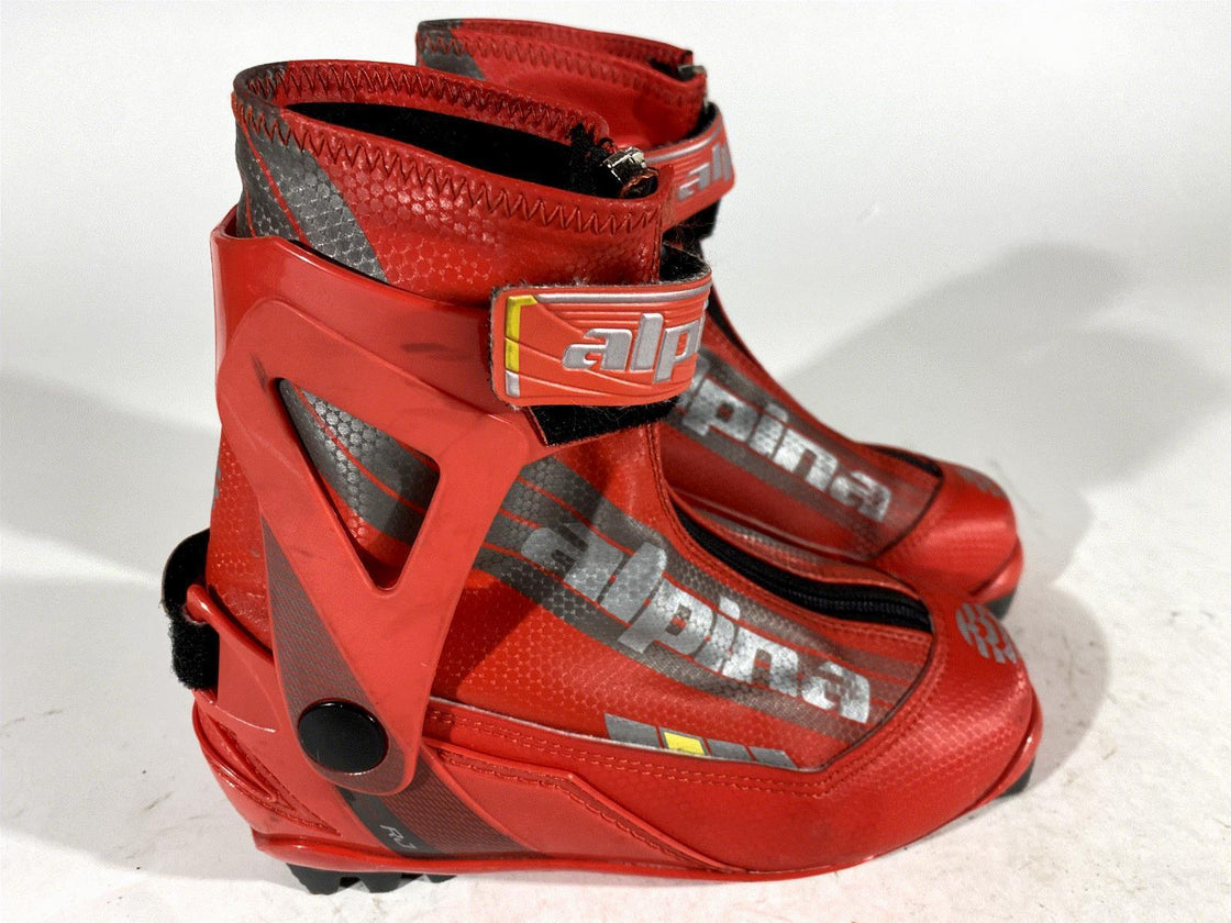 Alpina RJ Nordic Cross Country Ski Boots Size EU35 US4.5 for NNN