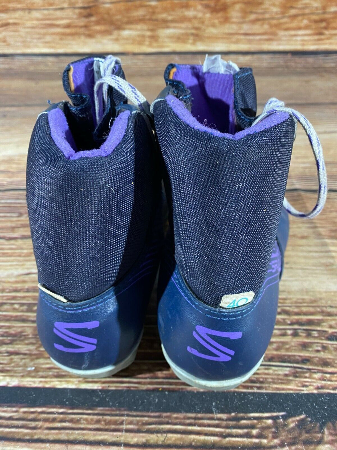 SALOMON SR361 Cross Country Ski Boots Size EU40 US7.5 SNS Profil