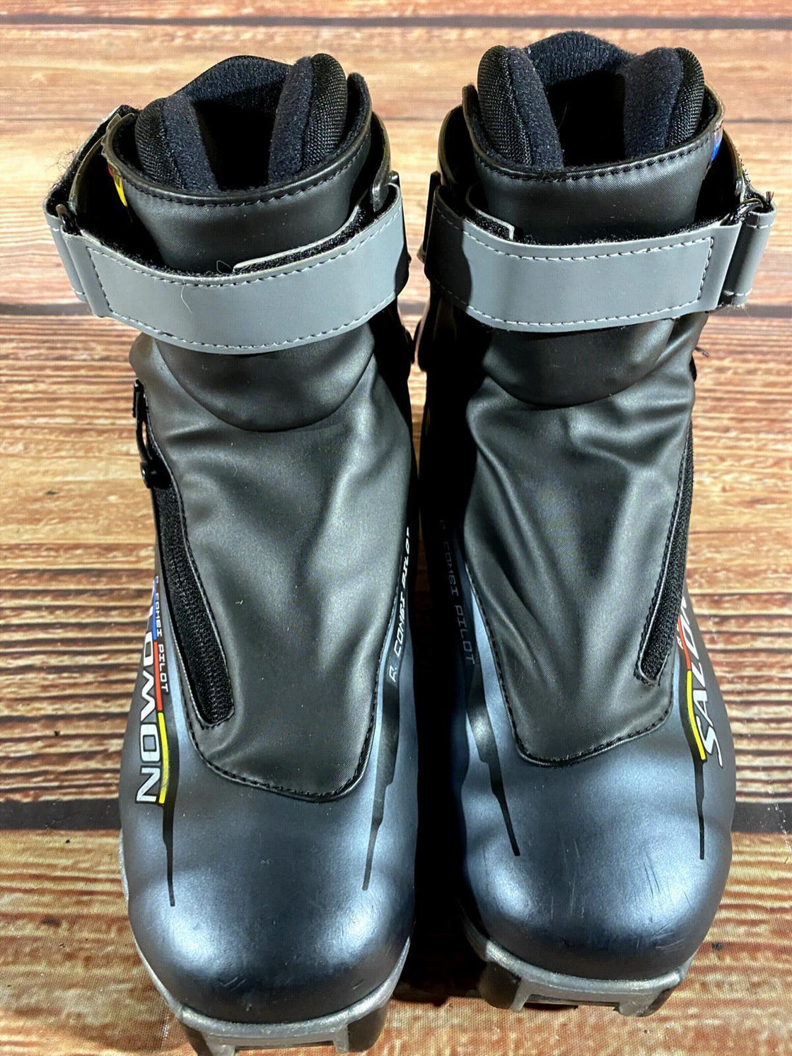 SALOMON R Combi Nordic Cross Country Ski Boots Size EU37 1/3 US5 SNS Pilot