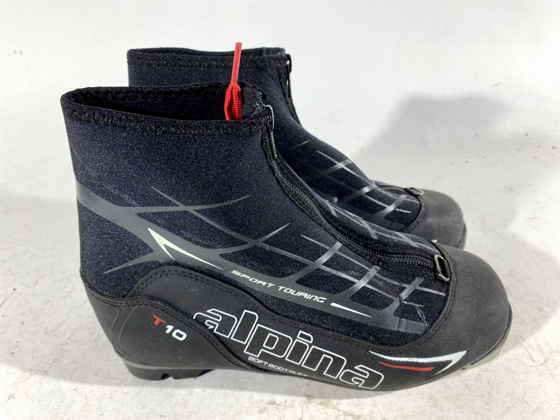 Alpina T10 Nordic Cross Country Classic Ski Boots Size EU37 US5.5 for NNN 229