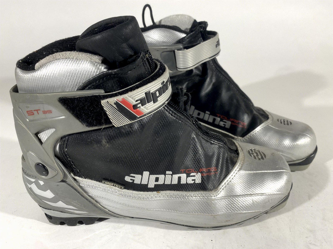 Alpina ST35 Nordic Cross Country Ski Boots Size EU42 US9 for NNN
