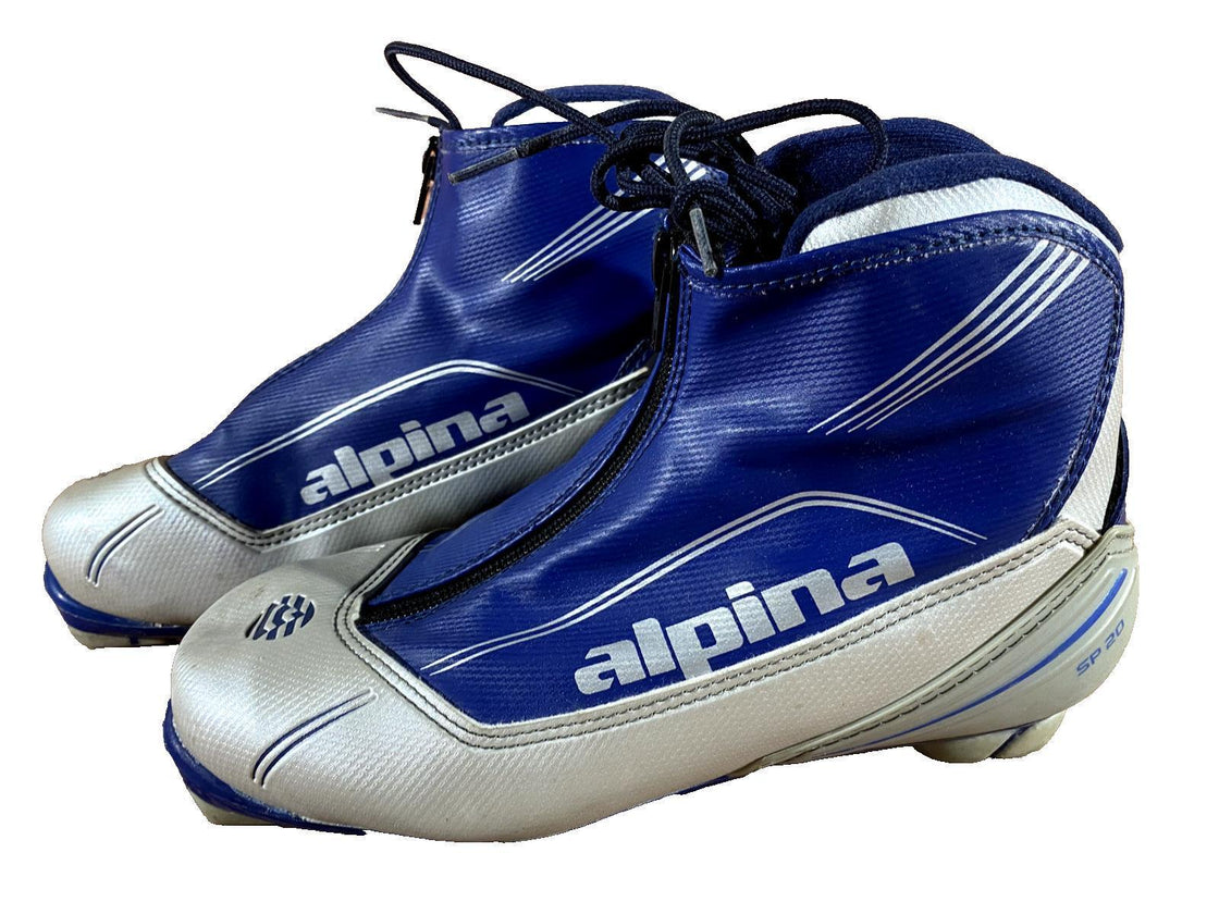 Alpina S020 Nordic Cross Country Ski Boots Size EU38 US6 for NNN