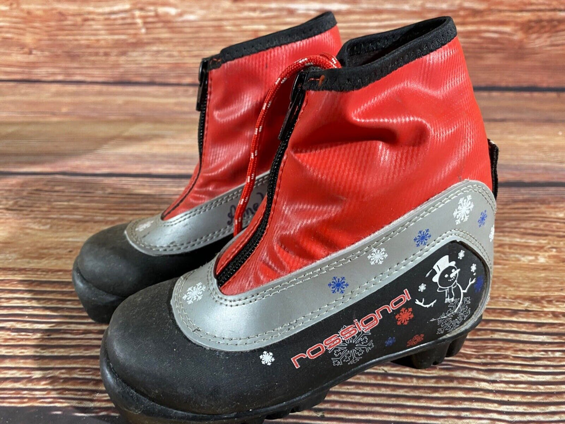 Rossignol Kids Nordic Cross Country Ski Boots Size EU28 US10.5 NNN O243