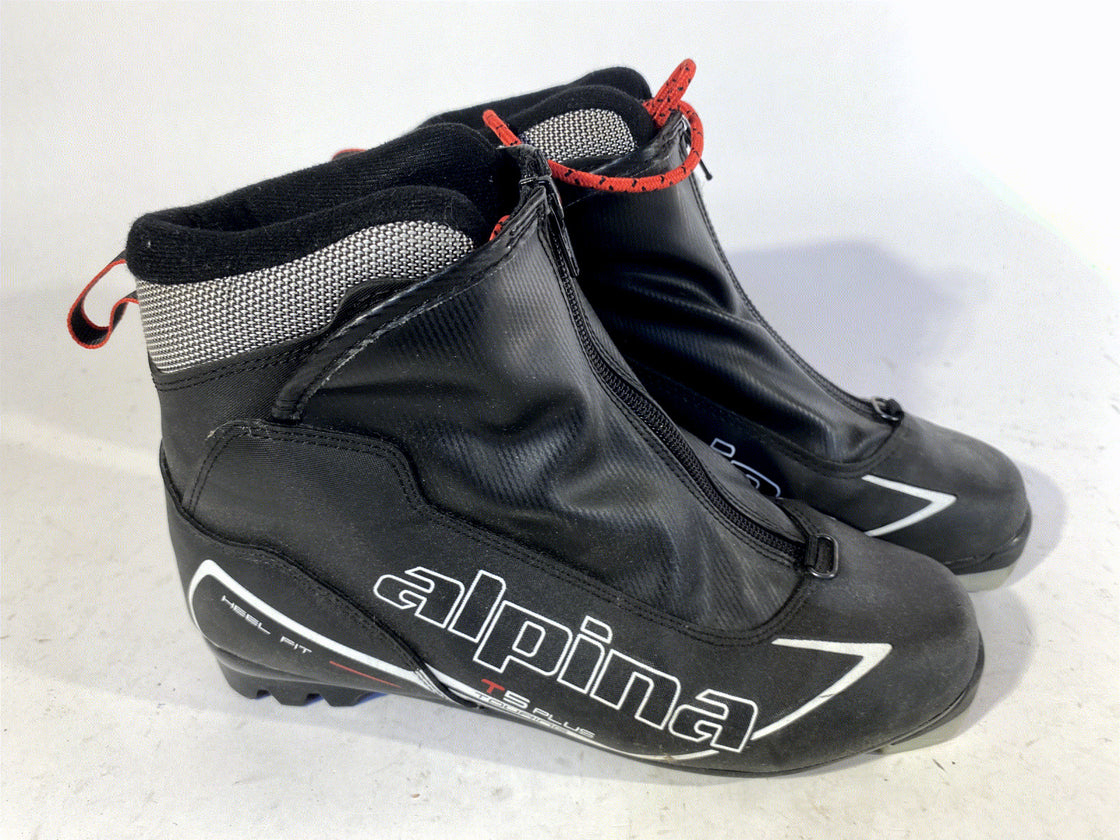 Alpina T5 Plus Nordic Cross Country Classic Ski Boots Size EU39 US7 NNN 57