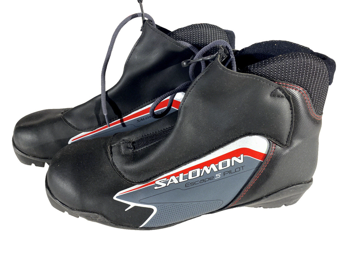 SALOMON Escape 5 Classic Cross Country Ski Boots Size EU42 2/3 US9 SNS Pilot