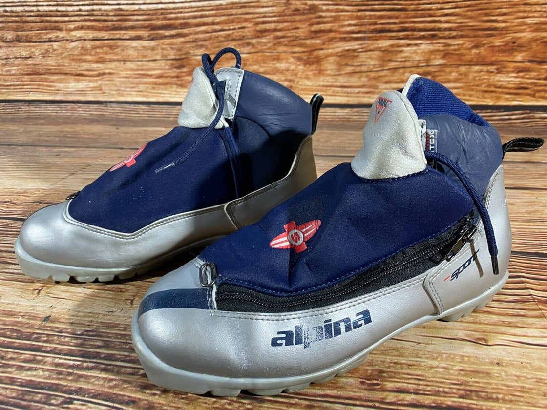 Alpina 311 Nordic Cross Country Ski Boots Size EU40 for NNN bindings 926