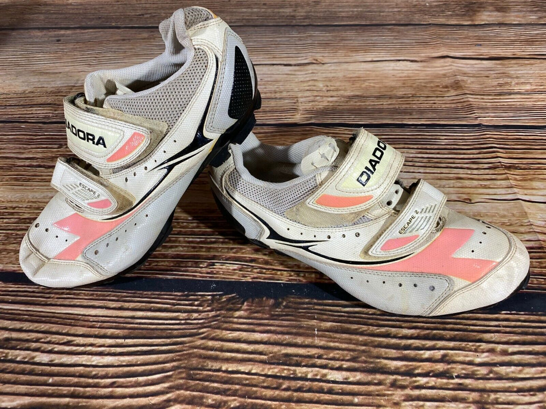 DIADORA Escape 2 Cycling MTB Shoes Mountain Biking Boots Ladies Size EU 41