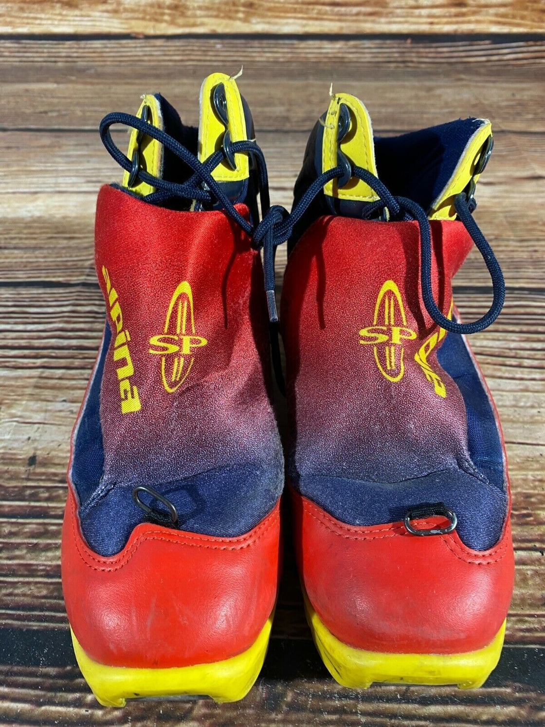 Alpina 312 jr Racing Nordic Cross Country Ski Boots Size EU38 US6 NNN 1062