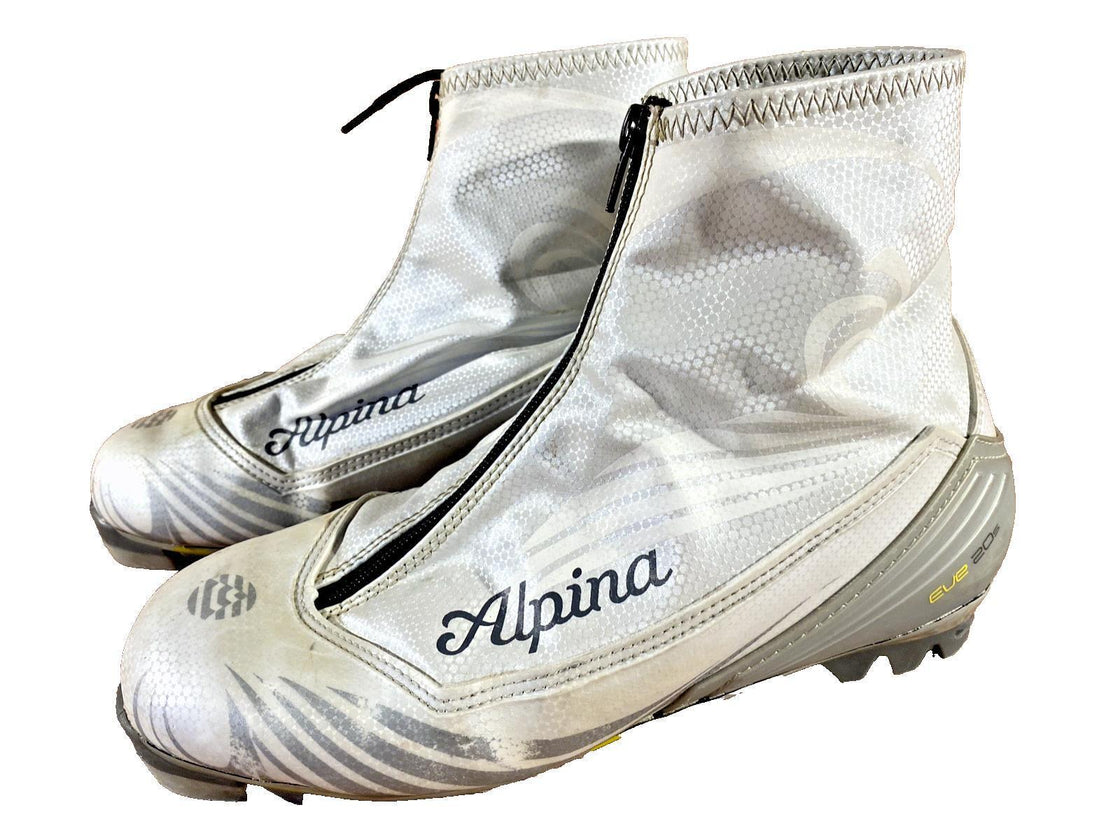 Alpina EVE20S Nordic Cross Country Ski Boots Size EU41 US8 for NNN 969