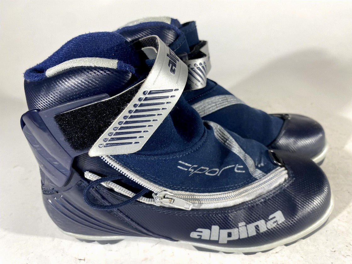 Alpina Sport 314 Nordic Cross Country Ski Boots Size EU38 US6 for NNN
