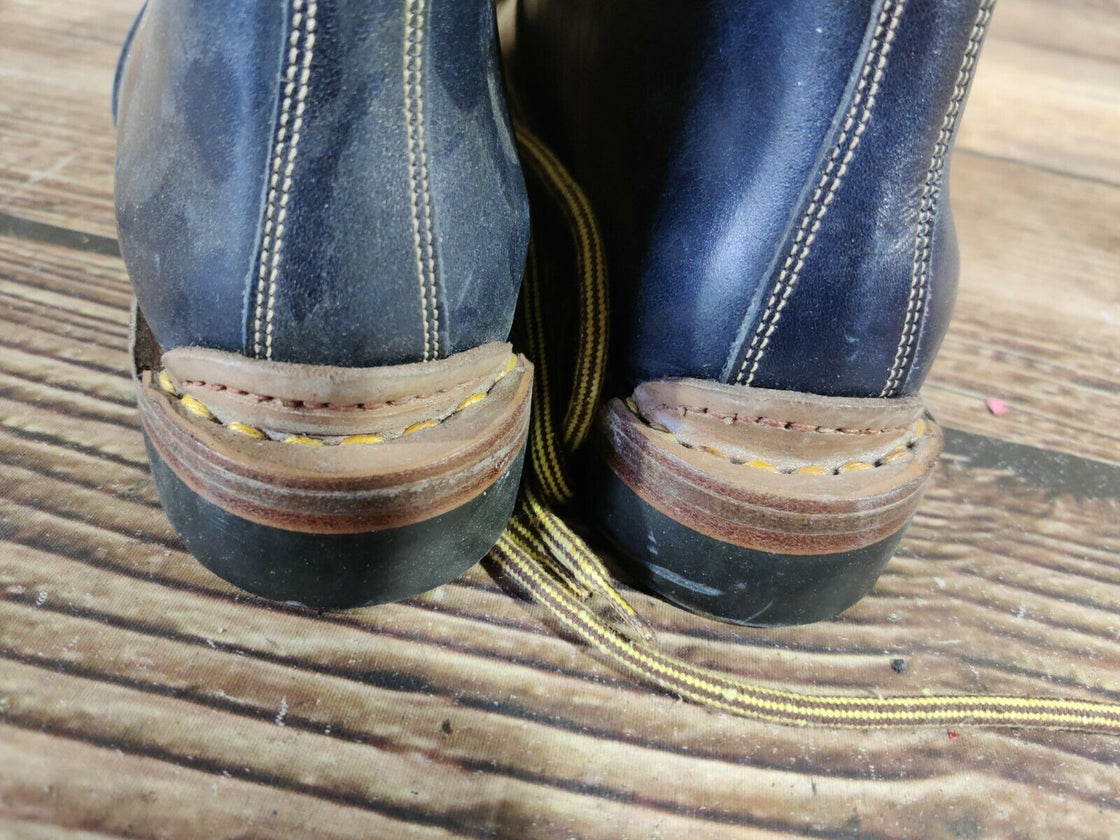 RENNSTEIG Vintage Cross Country Ski Boots Kandahar Old Cable Binding EU39 US6