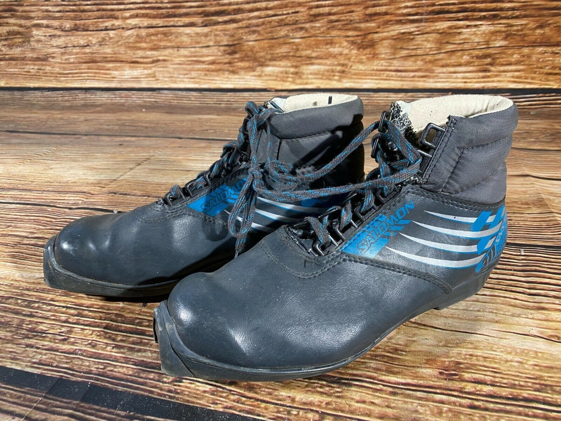 SALOMON 311 Nordic Cross Country Ski Boots Size EU42 US9 SNS profil