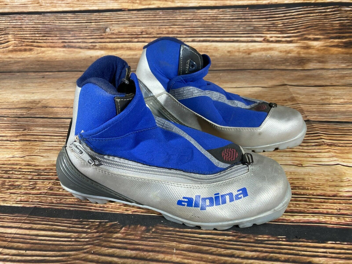 Alpina ST11 J Cross Country Ski Boots Classic Size EU38 US6 NNN Rottefella 683