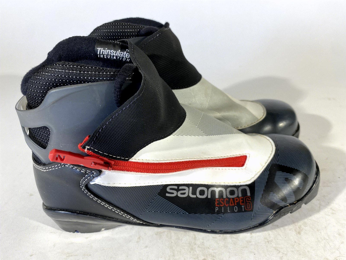SALOMON Escape 6 Nordic Cross Country Ski Boots Size EU37 1/3 US5 SNS Pilot