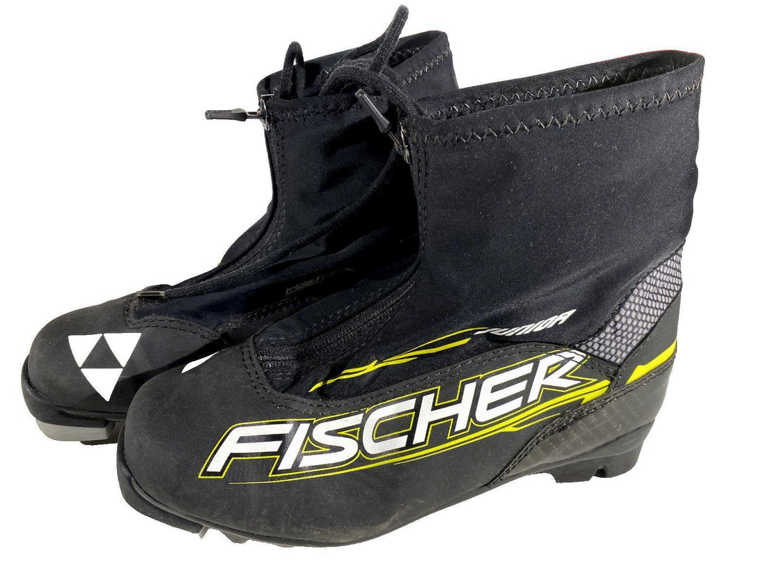 Fischer RC Junior Nordic Cross Country Ski Boots Size EU36 US4.5 NNN