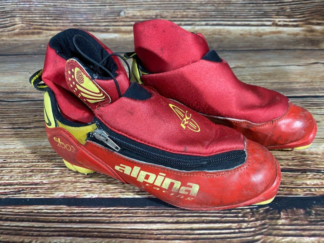 Alpina 2002 Racing Cross Country Ski Boots Classic Size EU39 US7 NNN Rottefella