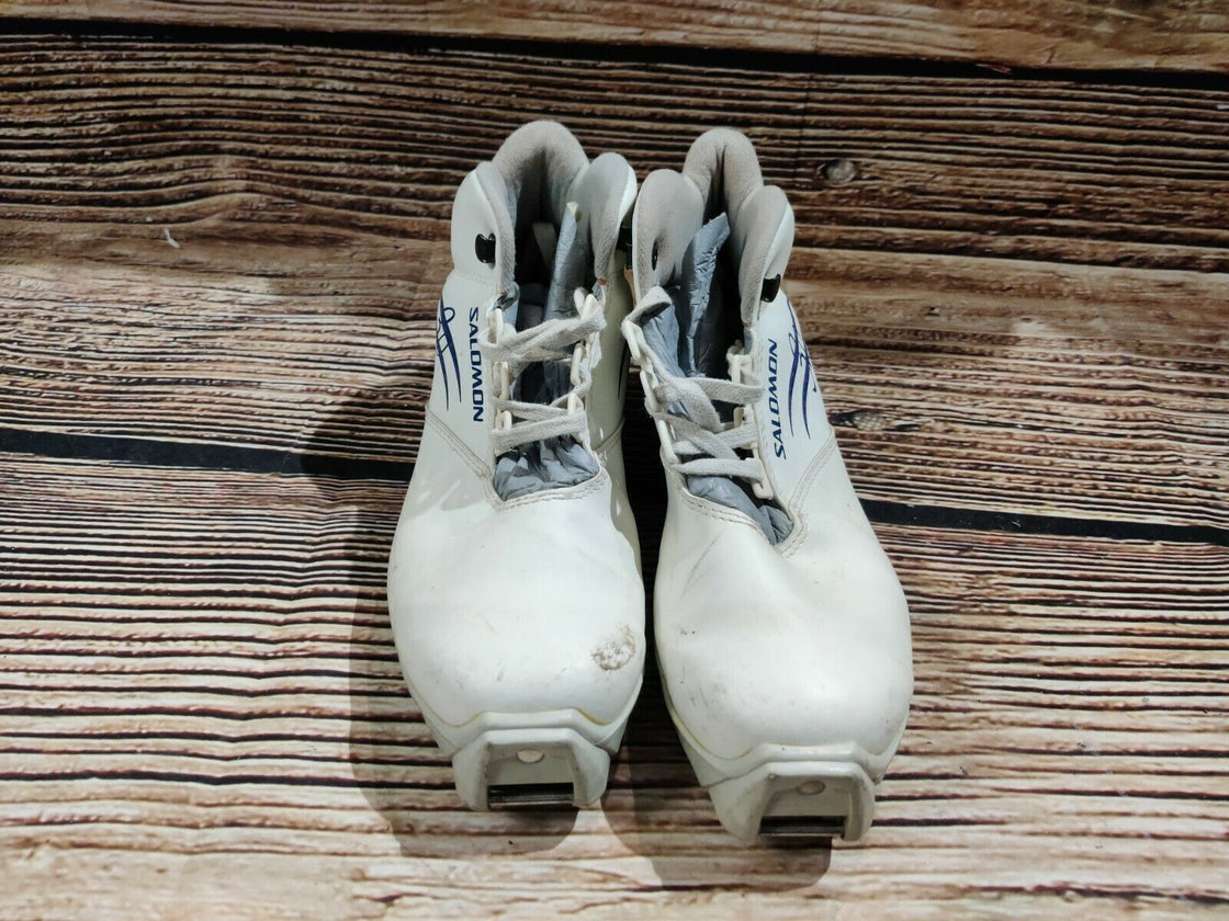 SALOMON Nordic Cross Country Ski Boots Size EU38 US6 SNS profil