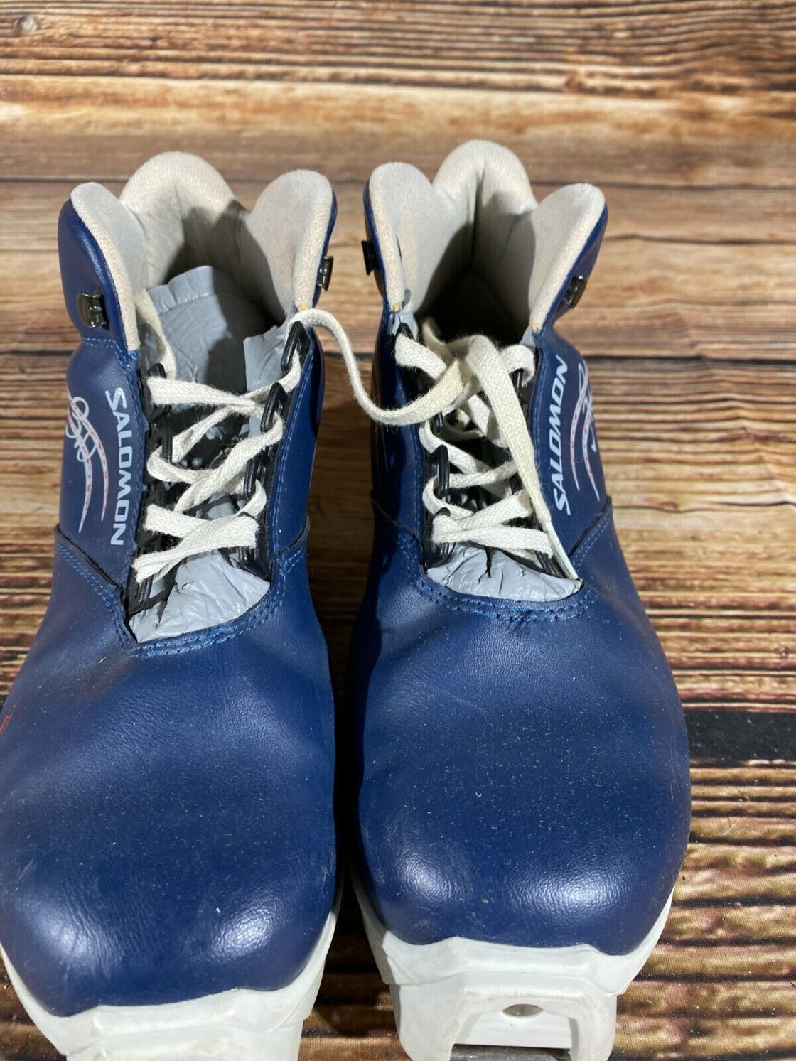 SALOMON 3.0 Nordic Cross Country Ski Boots Size EU40 US7.5 SNS profil