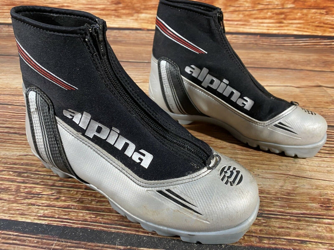 Alpina ST10 Touring Nordic Cross Country Ski Boots Size EU38 US6 for NNN 1013