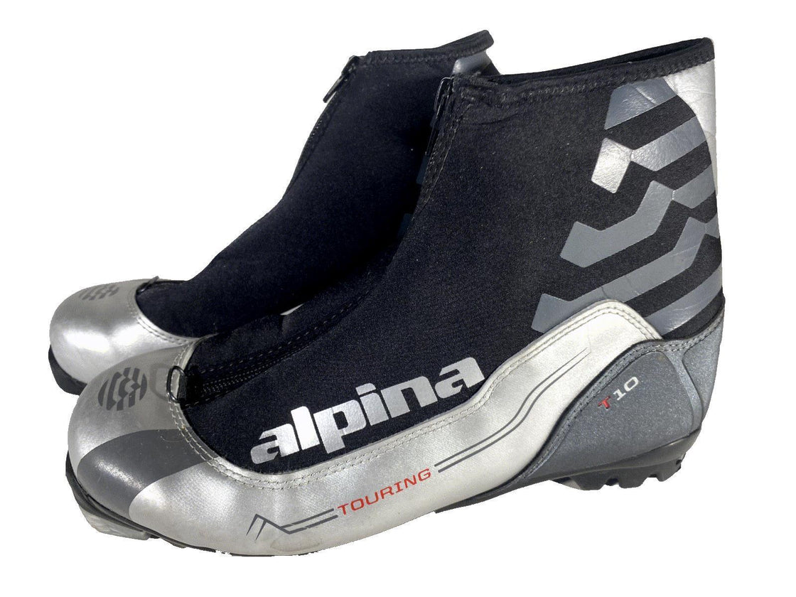 Alpina T10 Nordic Cross Country Ski Boots Size EU42 US9 for NNN 771