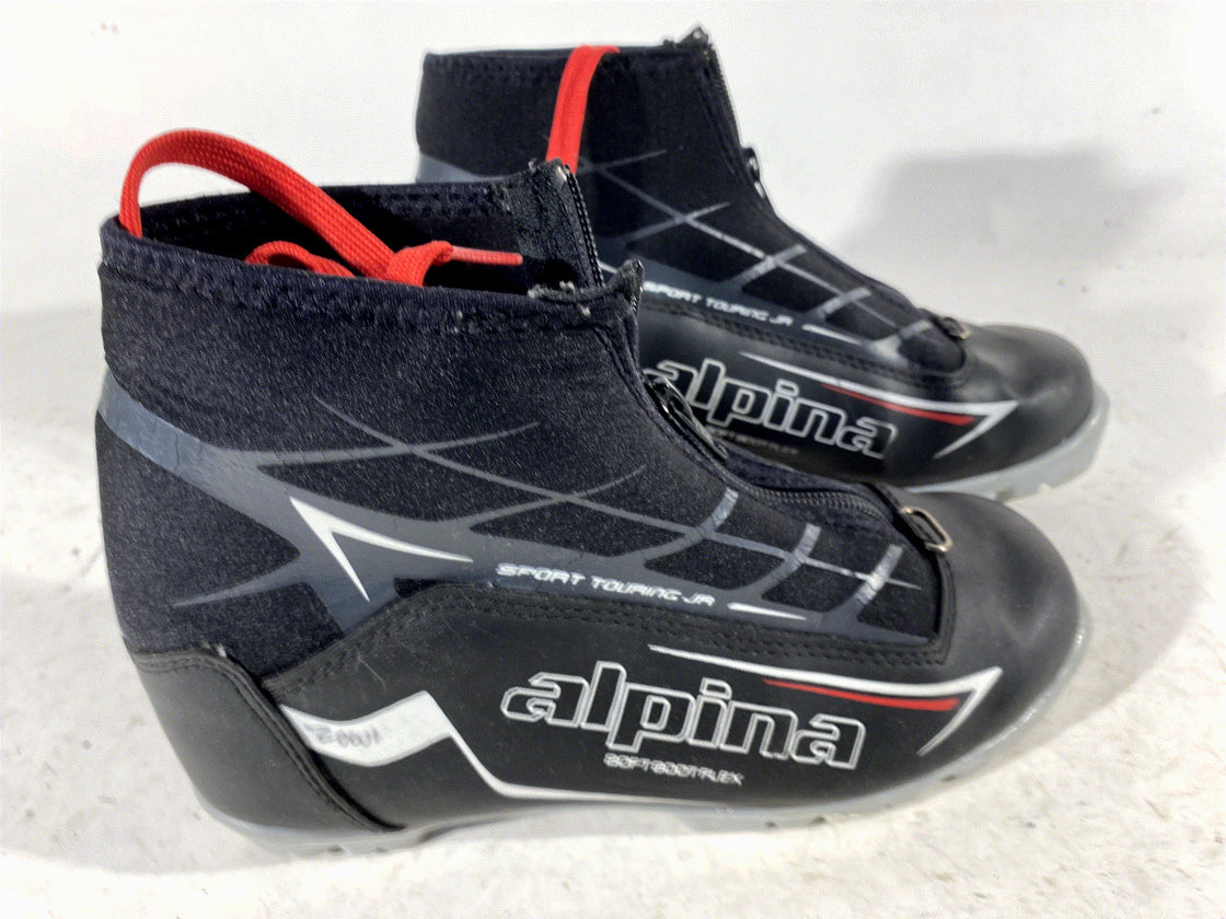 Alpina Sport JR Nordic Cross Country Classic Ski Boots Size EU36 US4.5 NNN 224