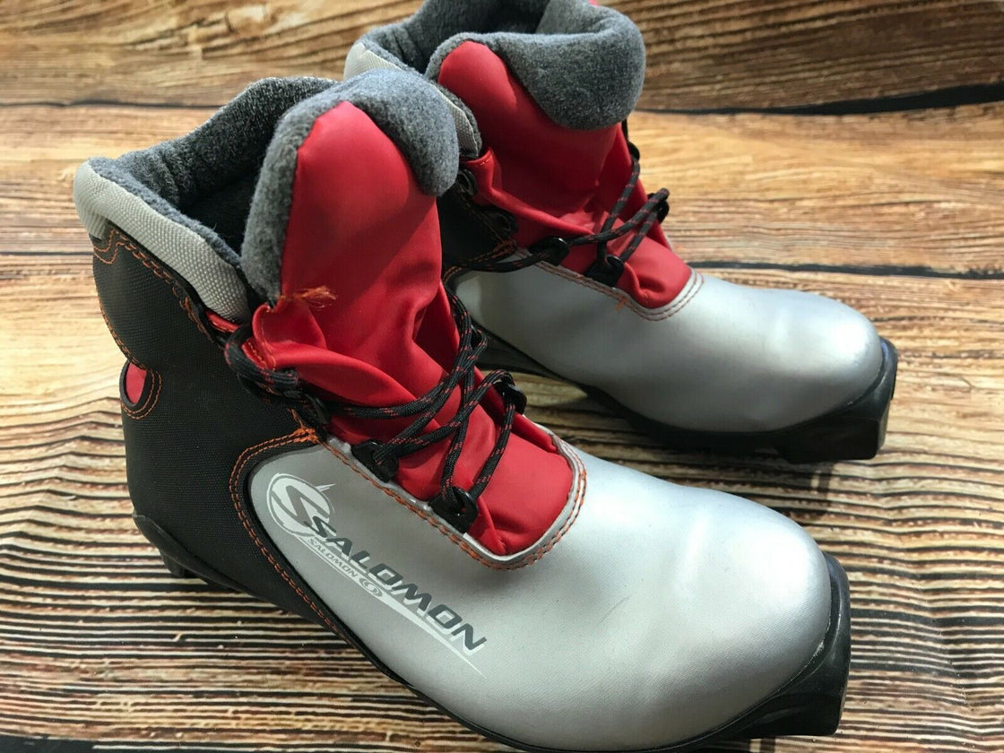 SALOMON Classic Cross Country Ski Boots Size EU36 2/3 US4.5 SNS Profil