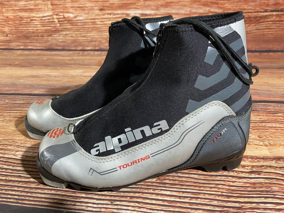 Alpina T110jr Kids Nordic Cross Country Ski Boots Size EU36 US4.5 NNN A-1300