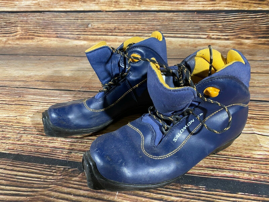 SALOMON ordic Cross Country Ski Boots Size EU38 US6 SNS profil