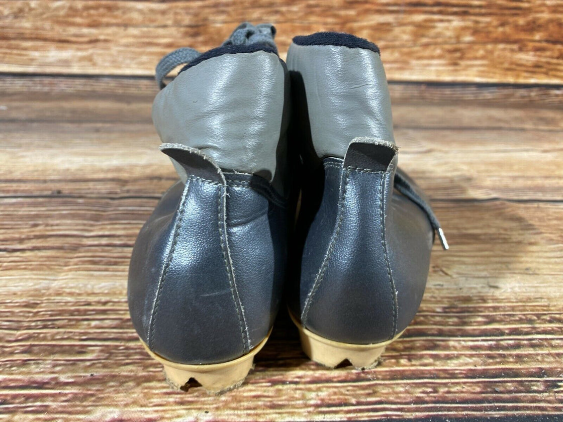 Botas Vintage Nordic Cross Country Ski Boots EU43, US9 for BRN Bindings 1266