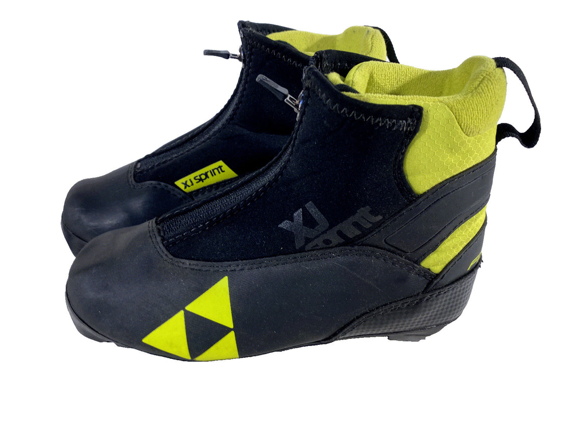 Fischer XJ Sprint Classic Nordic Cross Country Ski Boots Size EU37 US5 NNN 305