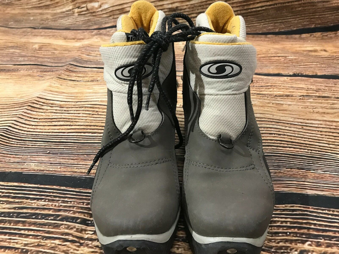 SALOMON Classic Cross Country Ski Boots Size EU37 US5.5 SNS Profil