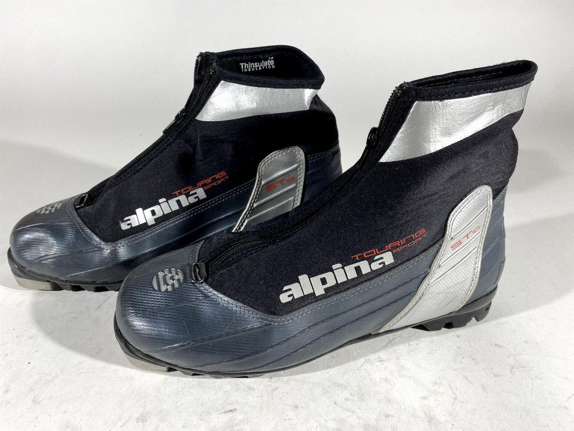 Alpina ST10 Nordic Cross Country Ski Boots Size EU42 US9 for NNN 1014