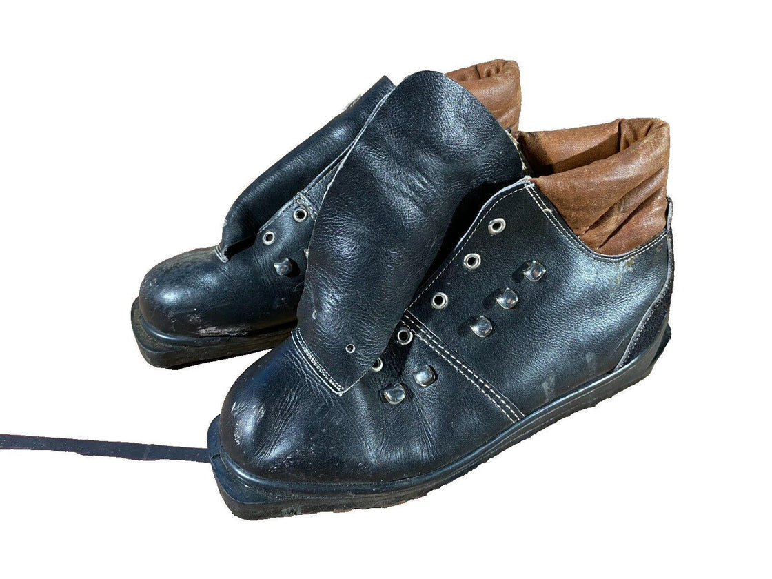 Vintage Alpine Ski Boots for Cable Bindings Size EU44, US10, UK9, Mondo 275