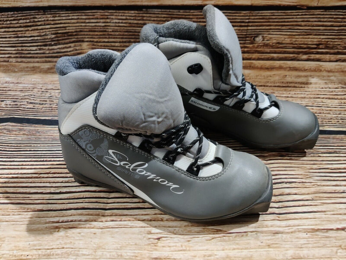 SALOMON Siam S Nordic Cross Country Ski Boots Size EU 36 2/3 SNS profil