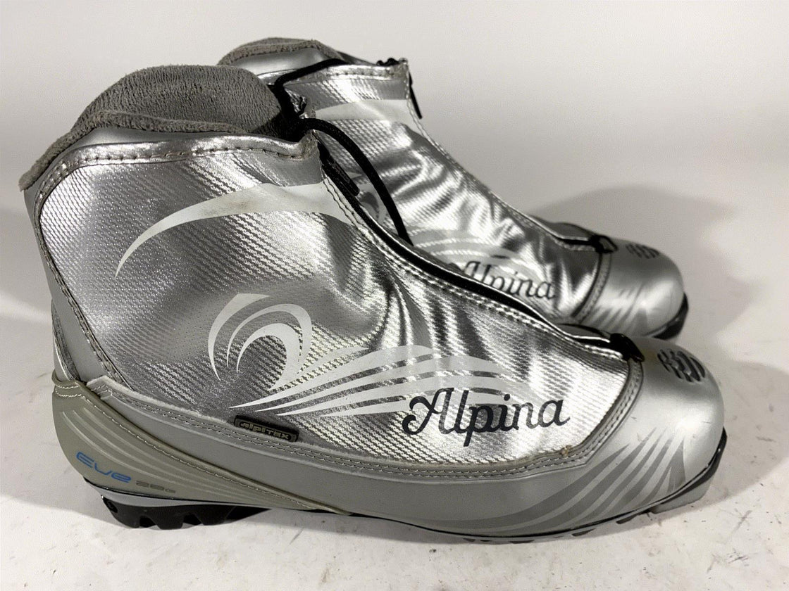 Alpina EVE28G Nordic Cross Country Ski Boots Size EU40 US8.5 for NNN 731