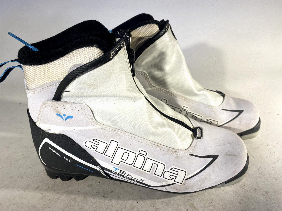 Alpina Touring Nordic Cross Country Ski Boots Size EU38 US6 for NNN bindings