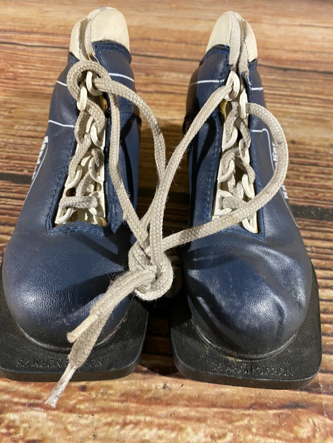 Kandahar Kids Vintage Nordic Norm Cross Country Ski Boots Size EU30 US12 NN 75mm
