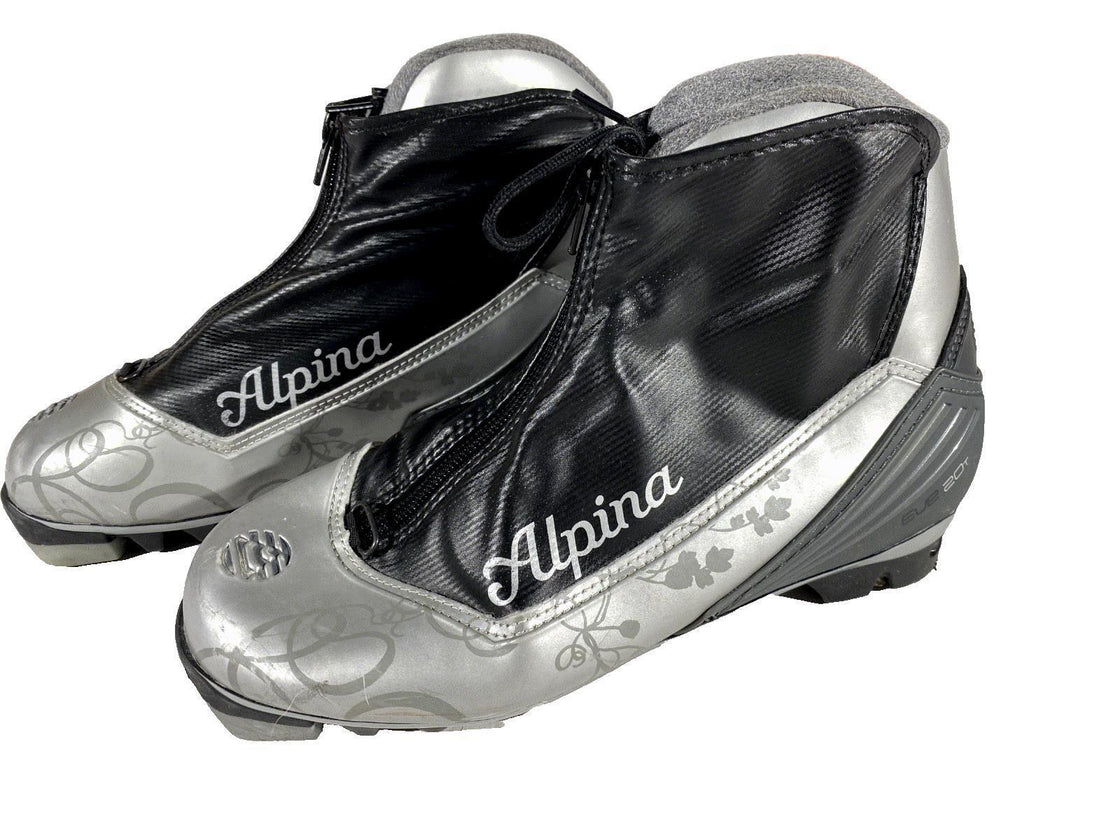 Alpina Eve20T Nordic Cross Country Ski Boots Size EU38 US7 for NNN