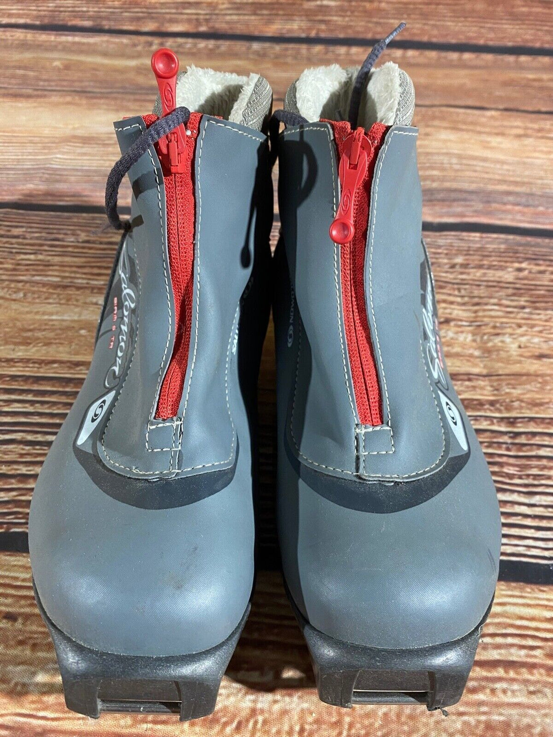 Salomon Siam 5 TR Nordic Cross Country Ski Boots Size EU38 US6.5 SNS Profil