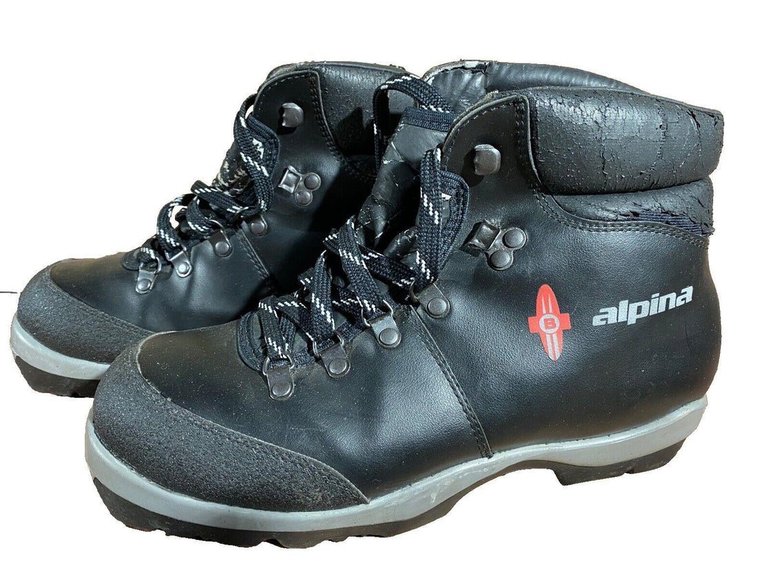 Alpina Back Country Nordic Cross Country Boots Size EU40 US7.5 NNN BC