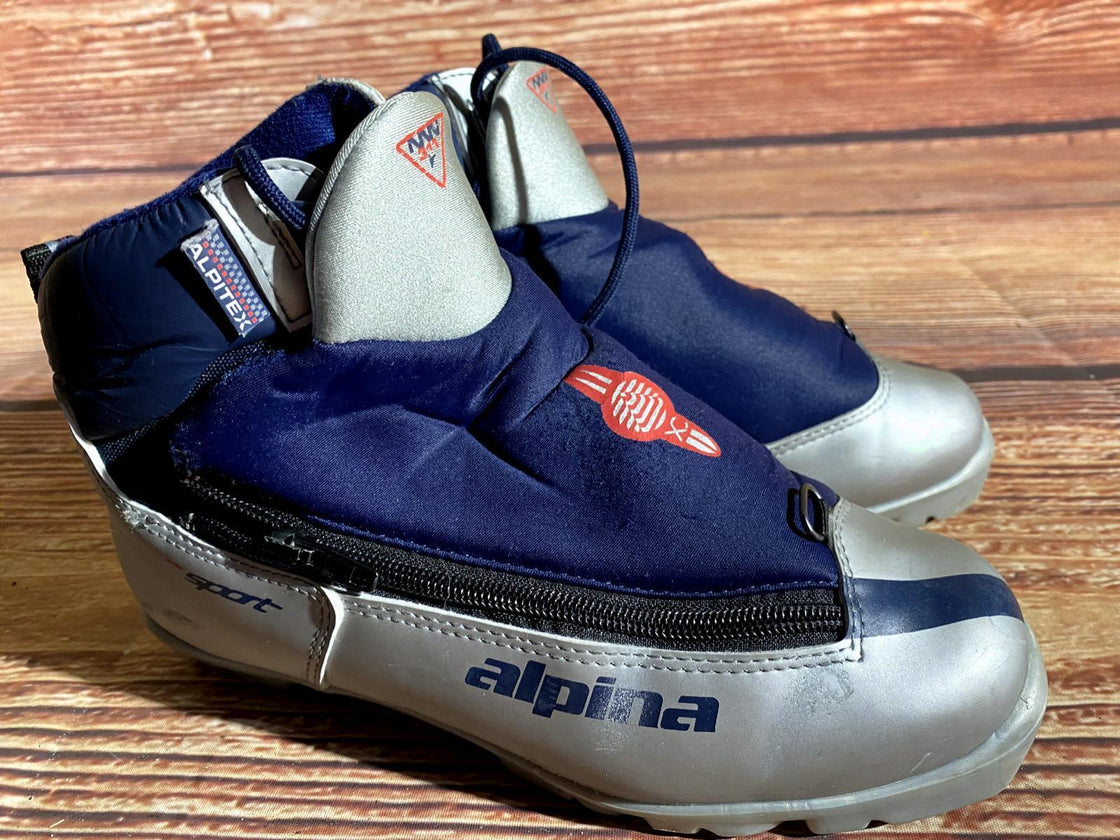 Alpina 311 Nordic Cross Country Ski Boots Size EU39 US7 for NNN