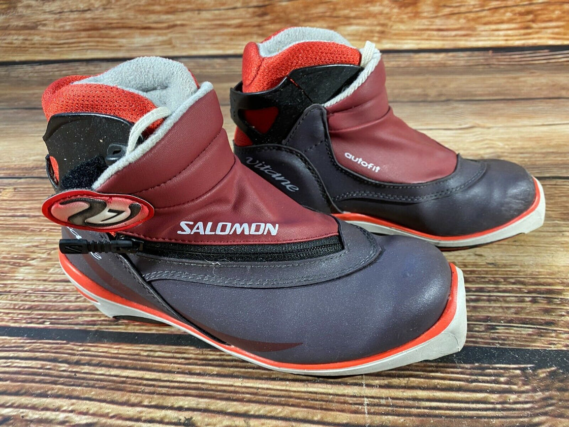 Salomon V7 Cross Country Ski Boots Size EU37 US5 for SNS Profil