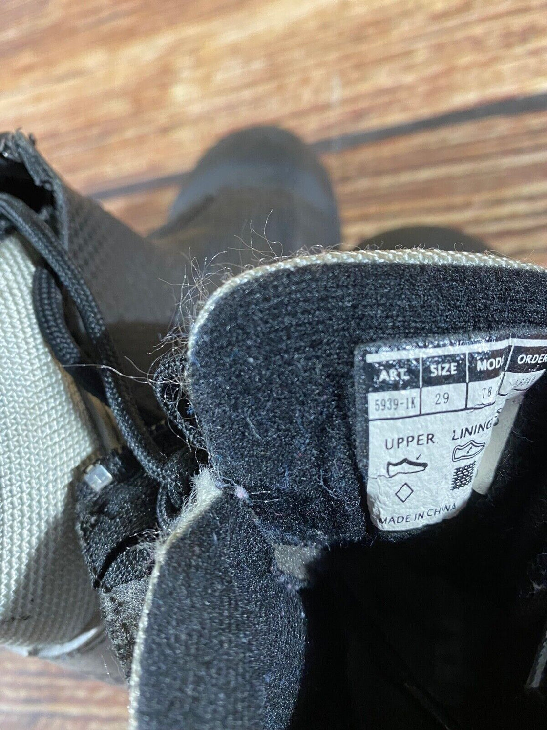 Alpina Touring Kids Nordic Cross Country Ski Boots Size EU29 US11 NNN A-726