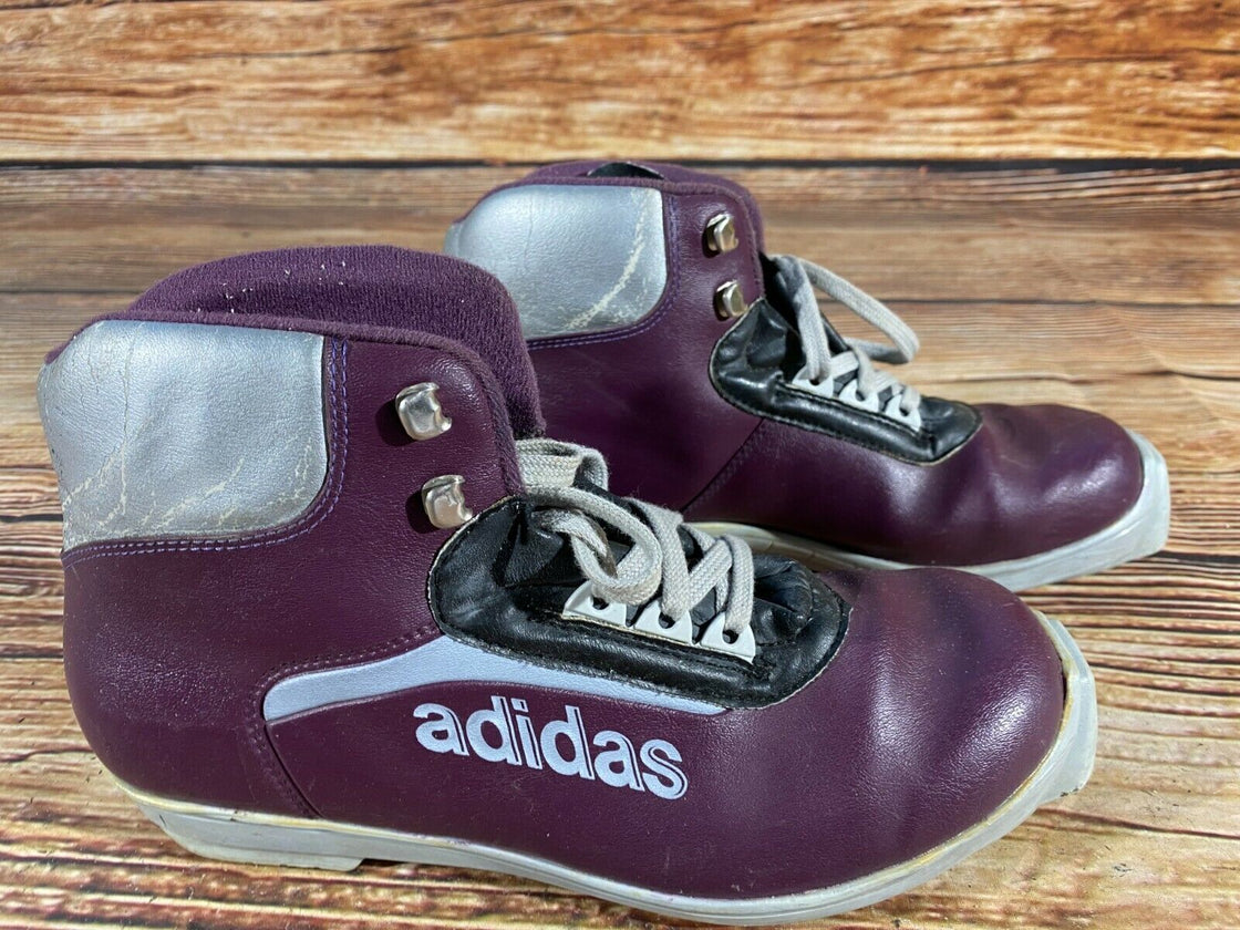 Adidas Nordic Cross Country Ski Boots Size EU40 US7.5 SNS profil