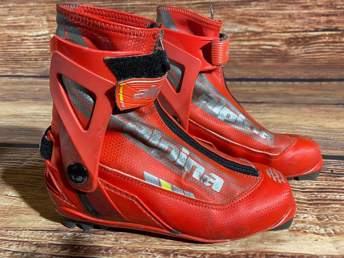 Alpina RJ Nordic Cross Country Ski Boots Size EU37 US5.5 for NNN