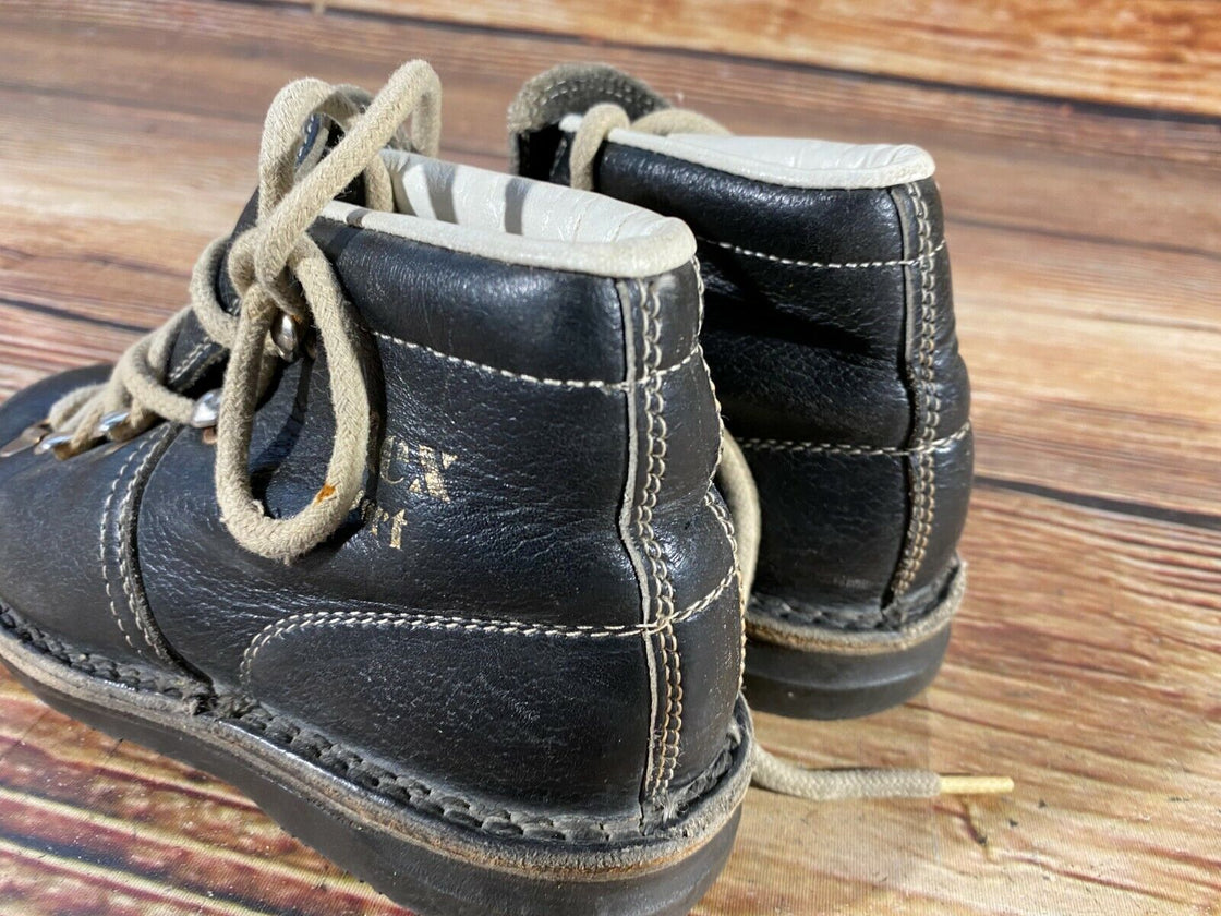 DALEX Vintage Cross Country Ski Boots for Kandahar Old Cable Bindings Kids EU29