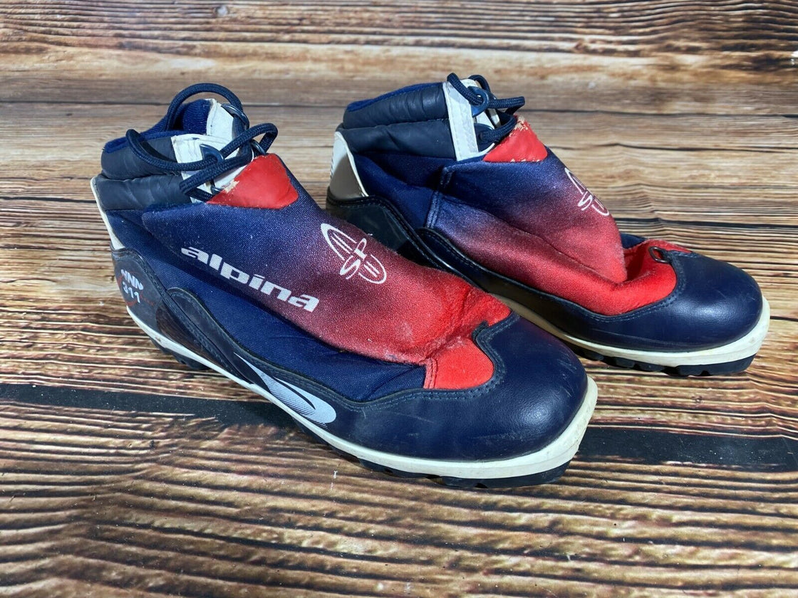 Alpina 311 Nordic Cross Country Ski Boots Size EU39 US7 for NNN