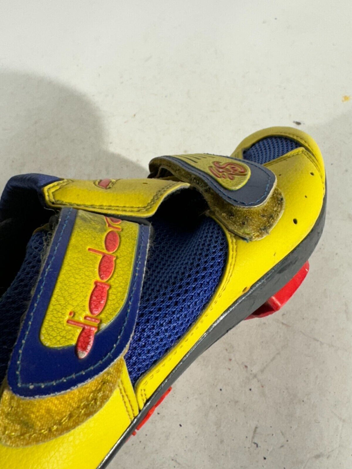 DIADORA Vintage Cycling Road Shoes EU42 US8 UK7 Mondo 258 cs524