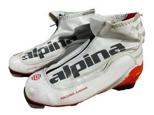 Alpina RCL Racing jr Nordic Cross Country Ski Boots Size EU37 US5 NNN bindings