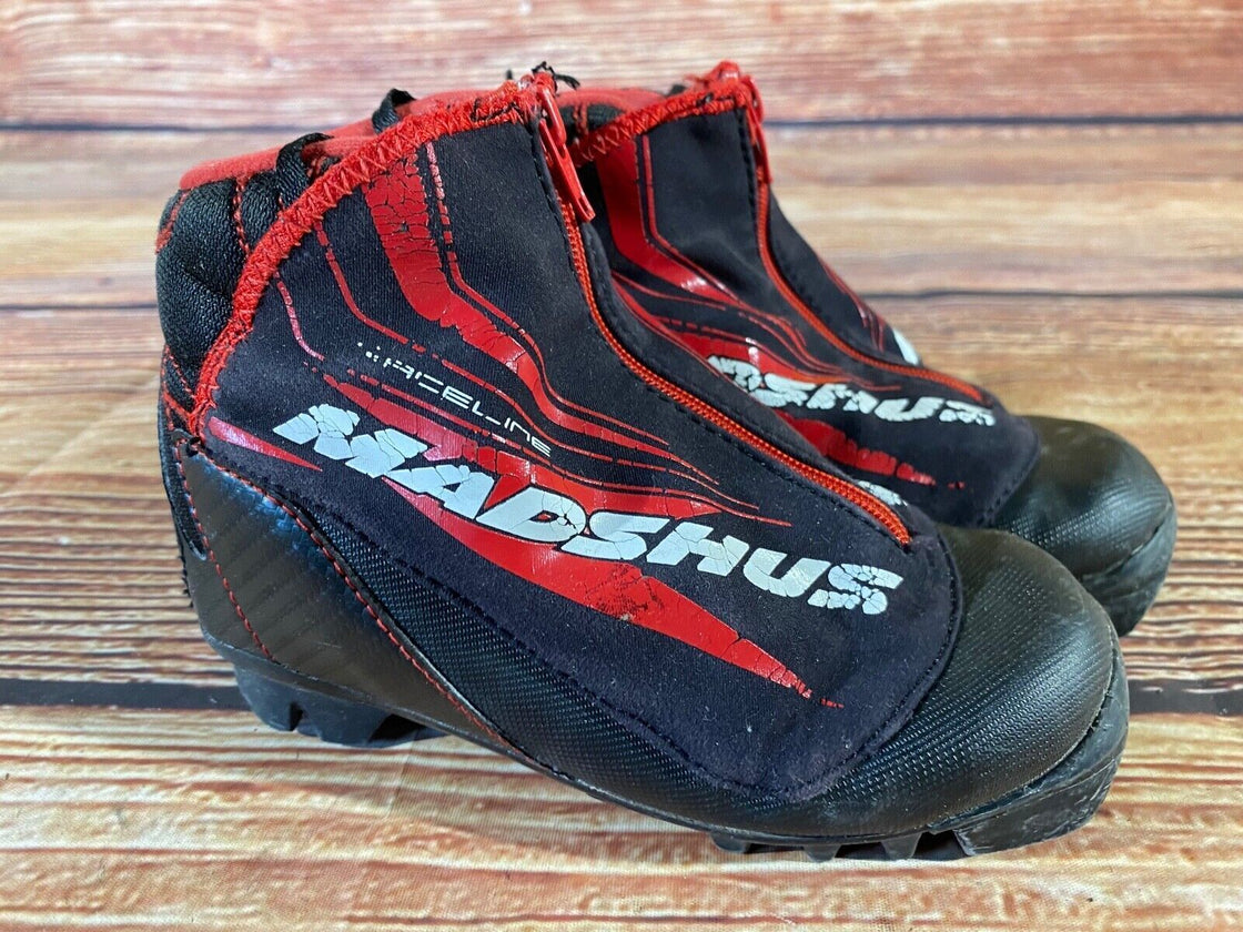 Madshus Race Line Kids Nordic Cross Country Ski Boots Size EU29 US11 NNN M297